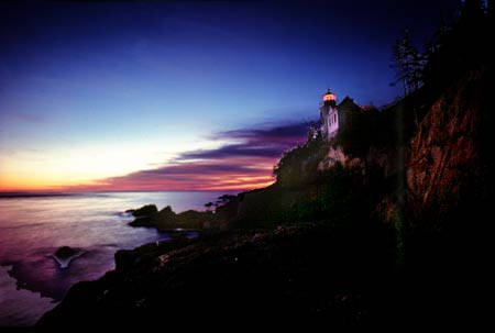 Lighthouse, Bass Harbor, Maine, 1983