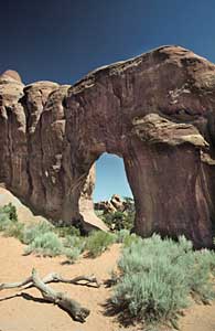 Pine Tree Arch, Arches National Park, Utah, 1984