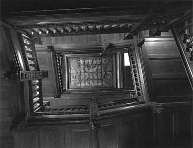 YWCA stairwell, 1993