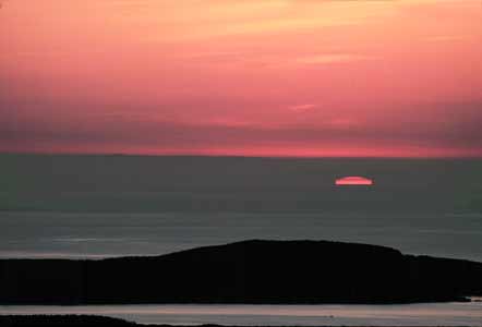 Sunrise, Acadia National Park, 1984
